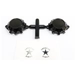 American Force H01 Contra Wheel Cap Black W/ Decal