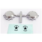 American Force H01 Contra Wheel Cap, Silver, With Decal