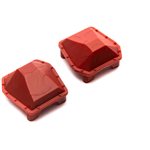 SCX6: AR90 Diff Cover Axle Housing Red (2)