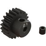 21T 0.8Mod 1/8" Bore CNC Steel Pinion Gear