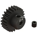 24T 0.8Mod 1/8" Bore CNC Steel Pinion Gear