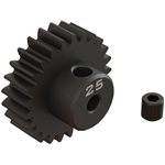 25T 0.8Mod 1/8" Bore CNC Steel Pinion Gear