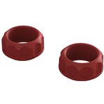 Threaded Shock Collar Red (2)