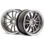 Work Xsa 02C Wheel 26Mm Light Gunmental (3Mm/2Pcs)