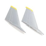Vertical Fin Set: F-14 Tomcat 40mm Twin EDF
