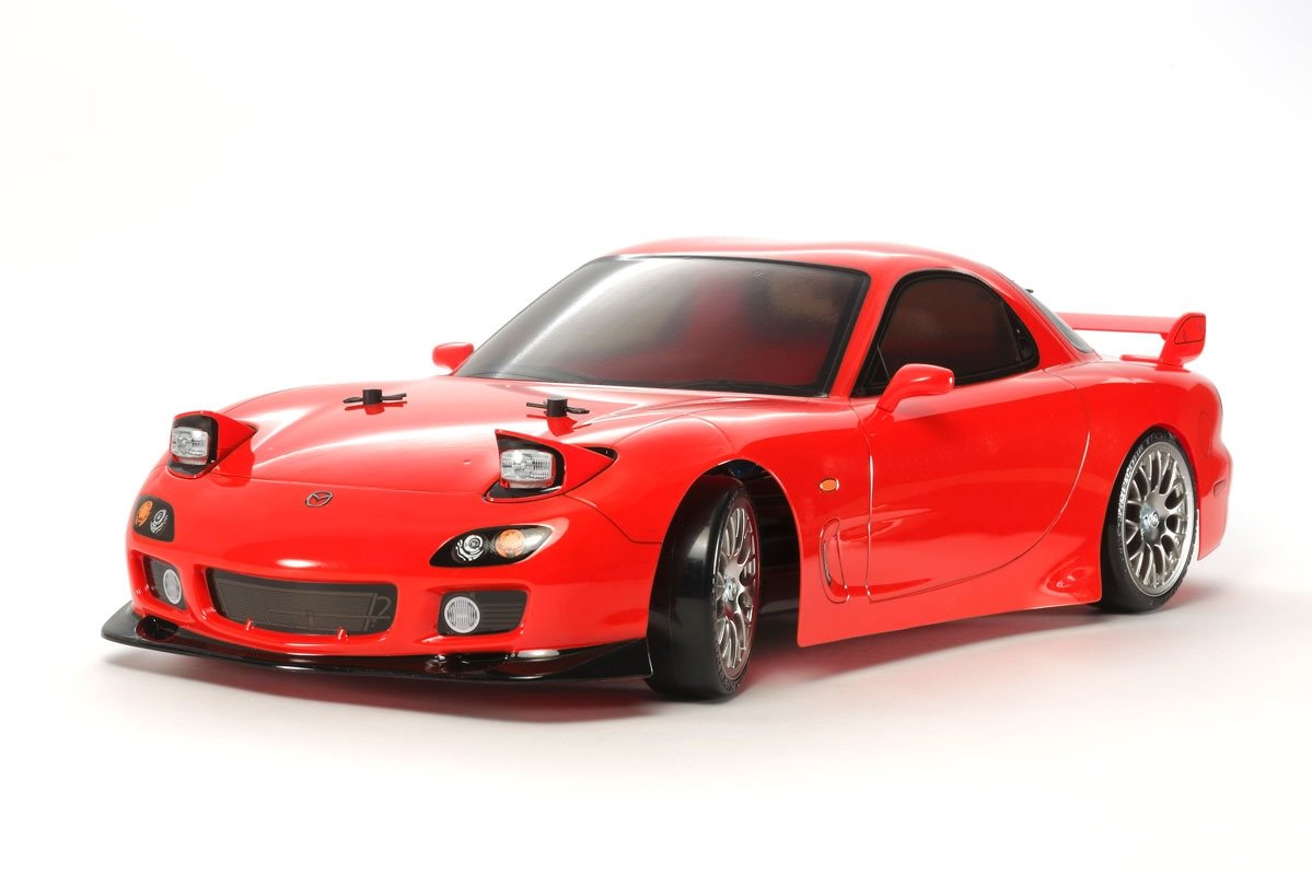 Tamiya 1/10 Rc Mazda Rx7 (Fd3s) Kit, W/ Tt02d Chassis, Drift Spec