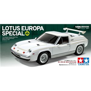 Tamiya 1/10 R/C Lotus Europa Special Model Kit, W/ M-06 Chassis