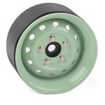 RC 4WD Heritage Edition Stamped Steel 1.9" Wheels (Grasmere Green)