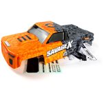 Gt-6 Sportcab Painted Truck Body (Orange/Grey)