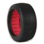 1/8 Buggy Double Down Soft Tire w/ Red Insert (2)