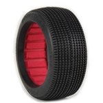 1/8 Buggy Double Down Soft LW Tire w/Red Insert(2)