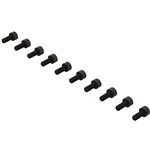 Cap Head Hex Machine Screw, M2.5x6mm (10)