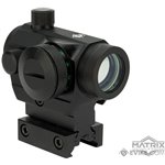 T1 Style Micro Red/Green Dot Reflex Sight with Medium Height Ris