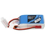 800mAh 11.1V 45C 3S1P Lipo Battery Pack with JST-SYP Plug