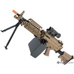 A&K / Cybergun FN Licensed M249 SAW Machine Gun w/ Metal Rec