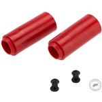 60 Degree Shark Bucking With Fishbone Spacer (Color: Red / Desig