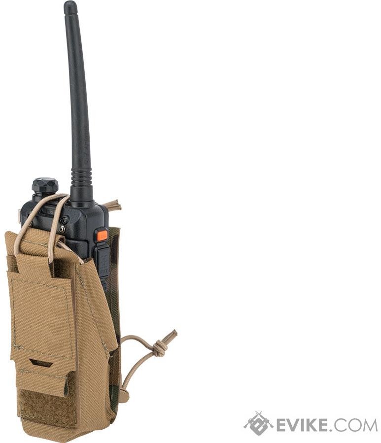 Beez Combat Baofeng Radio Pouch w/ GRIDLOK (Color: Coyote Brown) (Beez ...