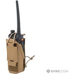 Beez Combat Baofeng Radio Pouch w/ GRIDLOK (Color: Coyote Brown)