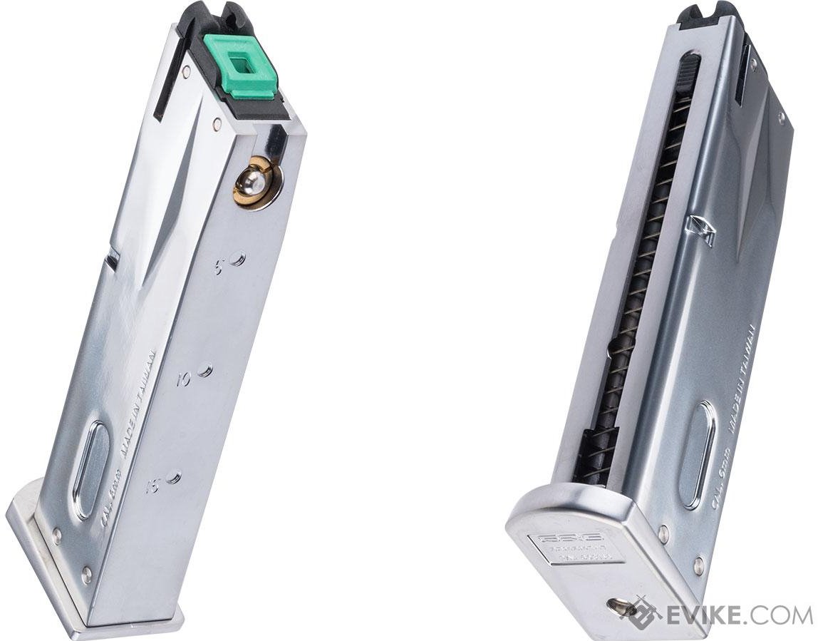 【st】GAS! MAGAZINE / SEEK Mec-Gar 10 Shot Magazine fits S&W 469 669 6904 6906 9mm Flat