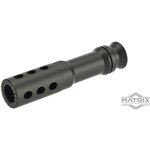 Metal FN M249 Style Flashhider - 14mm Negative