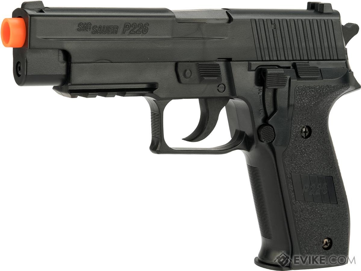 Cybergun SIG Sauer Licensed P226 Spring Powered Airsoft Pistol (Color: Bl