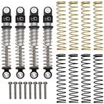 Aluminum Threaded Long Travel Shocks - Axial Scx24