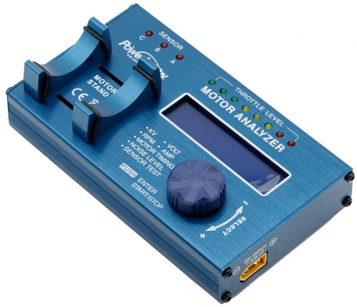 Power Hobby Bma-01 Brushless Motor Analyzer; Rpm, Kv, Voltage Checker, Motol