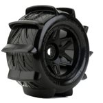 1/8 Rooster 3.8" Belted Paddle Sand Snow Tires 17Mm