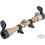 3-9X40 Professional Scope for Airsoft Rifles w/ Scope Rings (Col