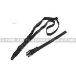 ADDER Double Bungee One Point Sling (Color: Black)