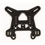 Rc8b4 Rear Shock Tower, Black Aluminum