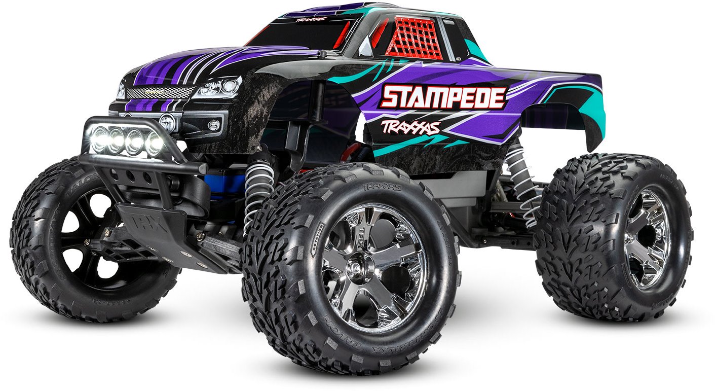 Traxxas STAMPEDE: 2WD Monster Truck Purple