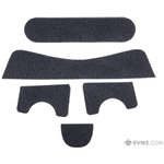 Loop Hook and Loop Adhesive Strips for MICH Type Helmets (Color: