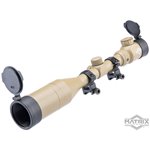 3-9x50 Illuminated Reticle Sniper Scope (Color: Tan)