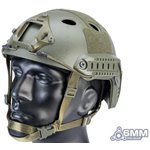 Advanced PJ Type Tactical Airsoft Bump Helmet (Color: OD Green /