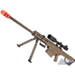 Barrett Licensed M82A1 Bolt Action Powered Airsoft Sniper Rifle