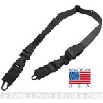 STRYKE Two Point Bungee Sling (Color: Black)