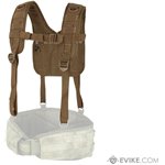 MOLLE H-Harness (Color: Coyote Brown)