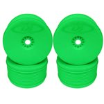 Speedline Plus 1/8 Truggy Wheels, Green (4 Pack)