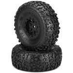 Landmines, Yellow Compound Tires, (2), Pre-Mounted On #3393B Whe