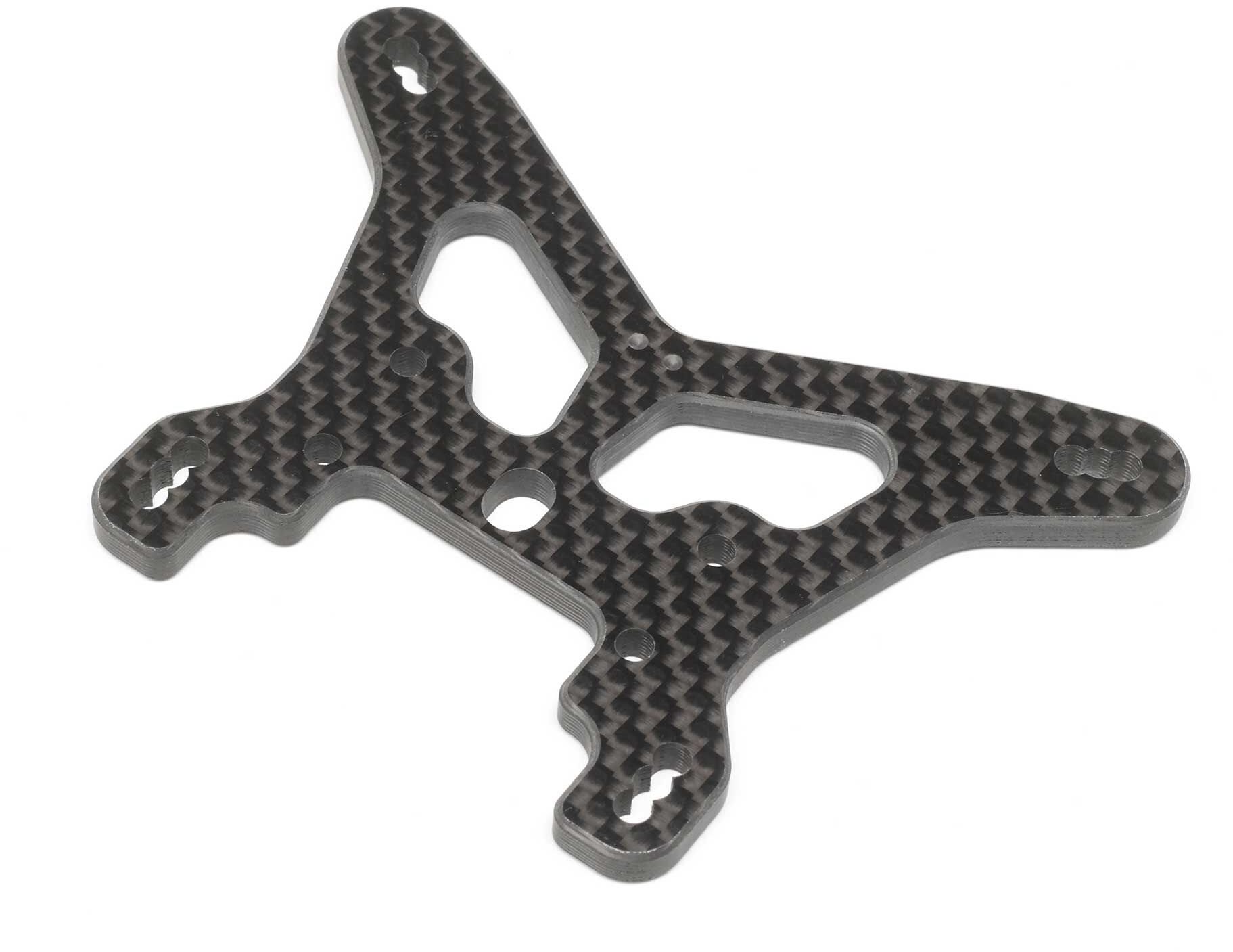 Team Losi Racing Carbon Rear Shock Tower, V2: 22X-4