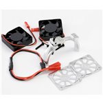 1/5 Aluminum Heatsink With 40Mm Dual High Speed Cooling Fans And