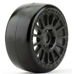 1/8 Gt Slick Belted Pre-Mounted Tires 17Mm - Soft