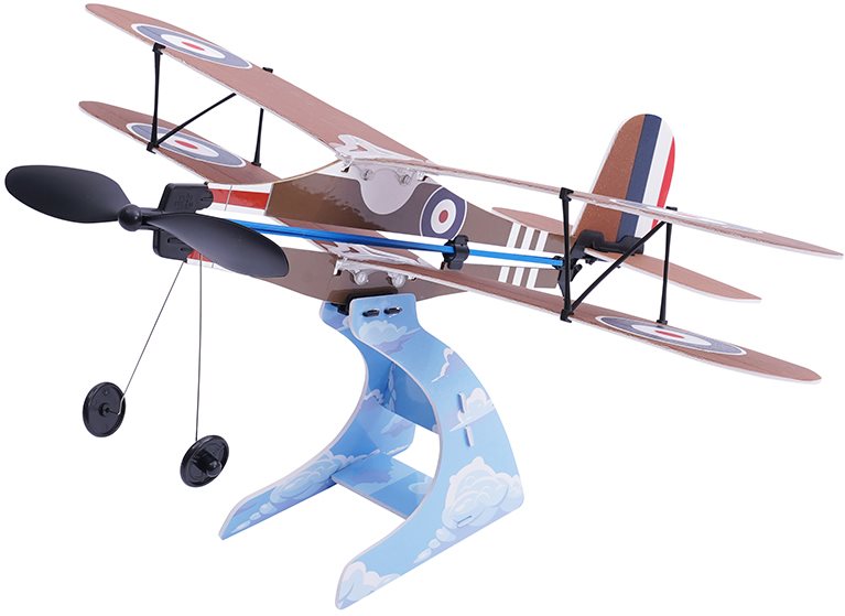 Play Steam Rubber Band Airplane Science - Sopwith Camel
