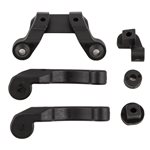 Rc10b6.4 Front Wing Mount, Fan Mounts, And Battery Brace Shim Se