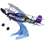 Play Steam Rubber Band Airplane Science - Biplane