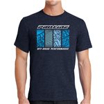 Pro-Line Quarter Tread Navy T-Shirt - Large