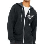 Pro-Line Wings Gray Zip-Up Hoodie - Medium