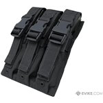 Tactical Triple MP5 / SMG Magazine Pouch (Color: Black)