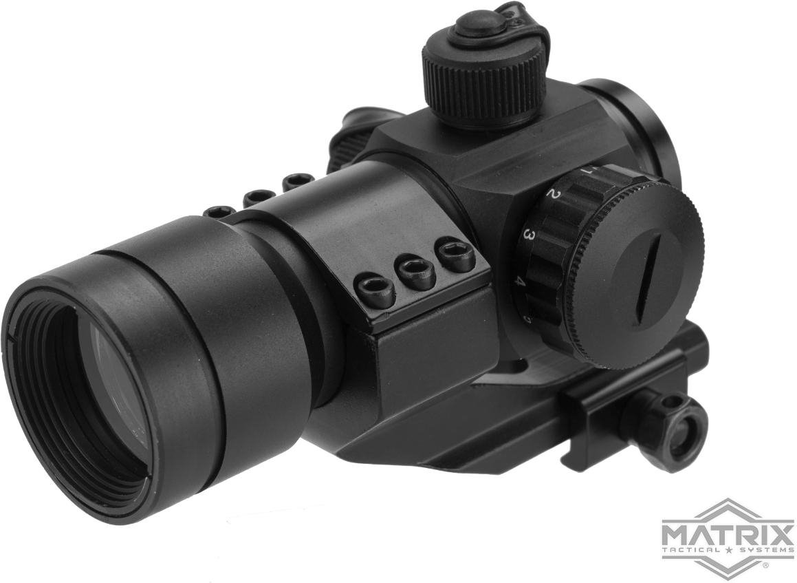Matrix Rds 200 Matrix Military Type 1x30 Red & Green Dot Sight w/ QD Cantilever Mo ...